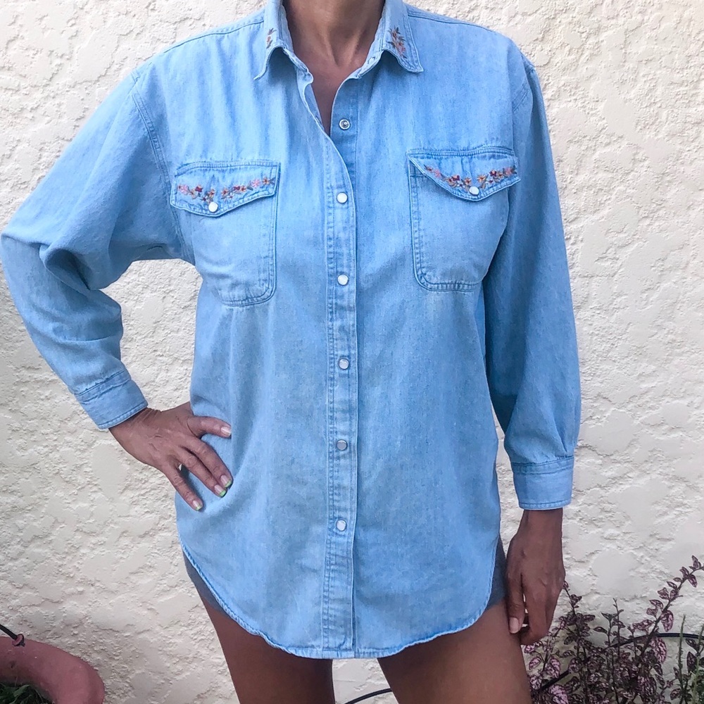 Vintage denim shirt